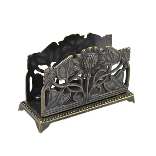 Салфетница из латуни Подсолнух KSVA-AL-80-357-ANT 3870₽