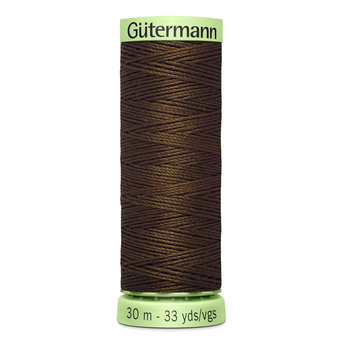 Декоративная нить Gutermann Top Stitch 30/30 м для отстрочки, 100% полиэстер, цвет 406 шоколад, 5 шт (3)