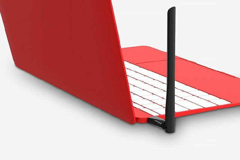 Сетевой адаптер Wi-Fi, MERCUSYS, Wi-Fi USB адаптер, USB 2.0, черного цвета — фото 2