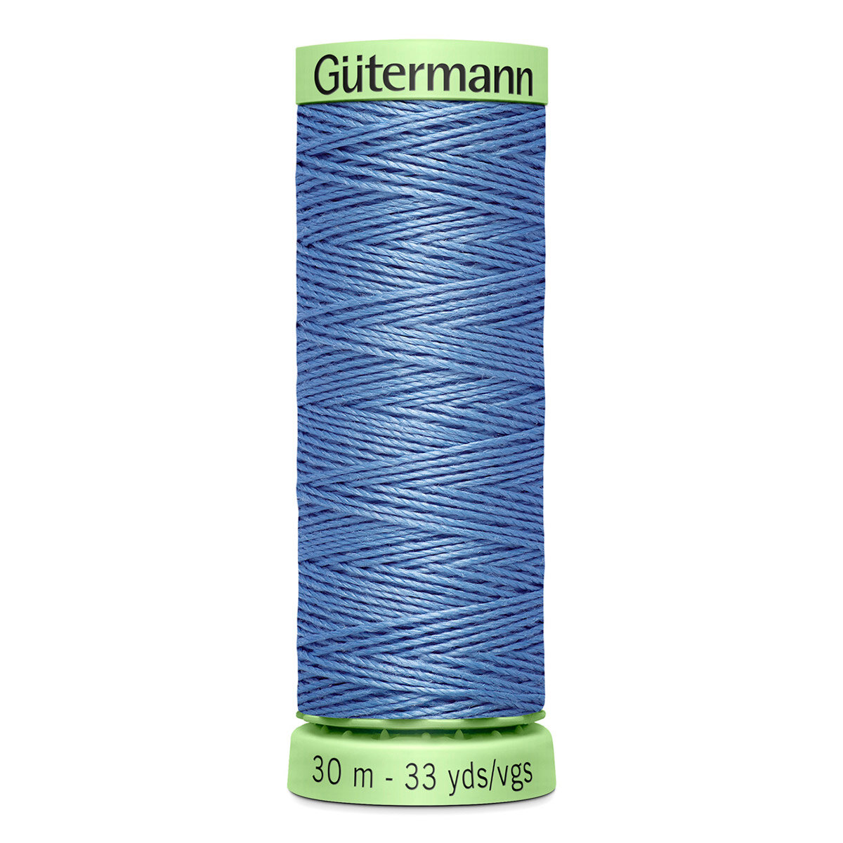 Нитки швейные Top Stitch 30/30 м для декоративной отстрочки, 100% полиэстер, Gutermann 744506 (074 сиренево-джинсовый), 5 шт