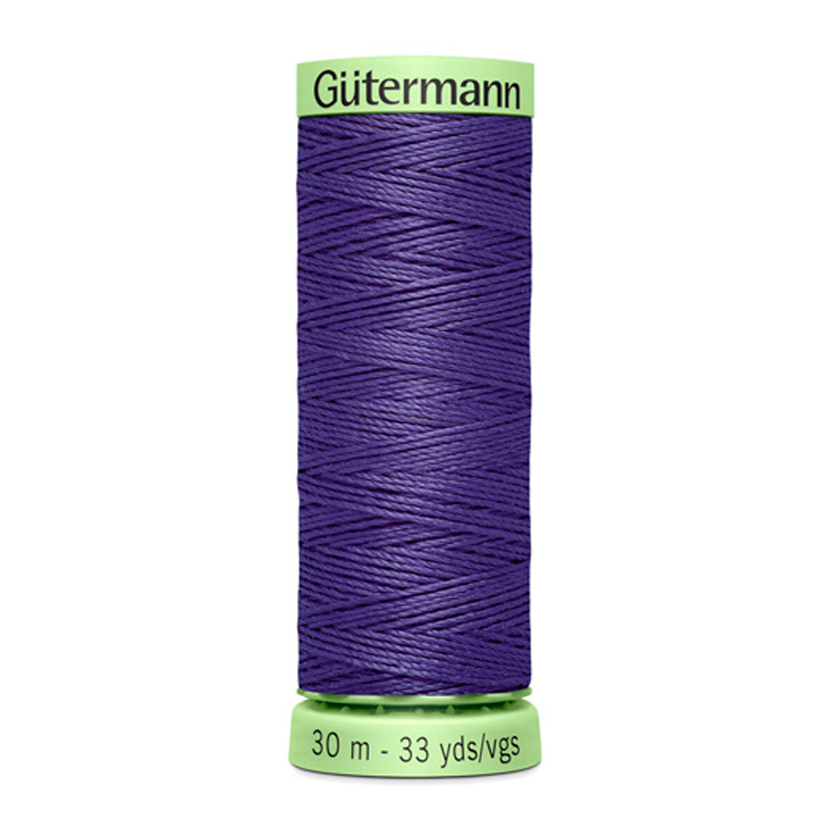 Нитки швейные Top Stitch 30/30 м для декоративной отстрочки, 100% полиэстер, Gutermann 744506 (086 фиолетовый джинс), 5 шт