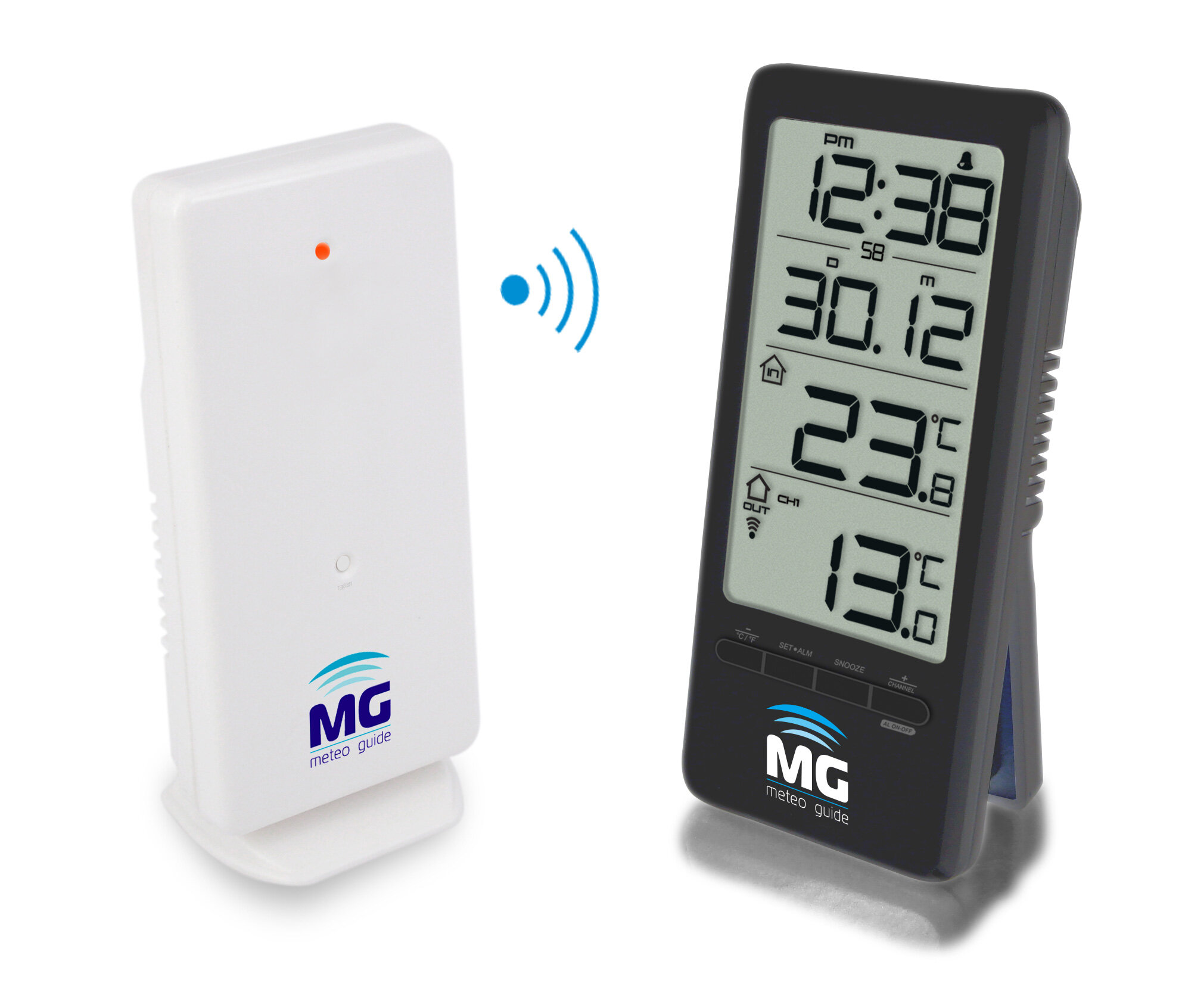 Цифровой термометр с радиодатчиком MG 01202