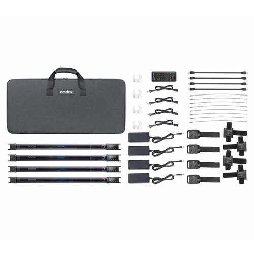 Комплект осветителей Godox TL604 4х18 Вт 2700-6500К 9909000₽