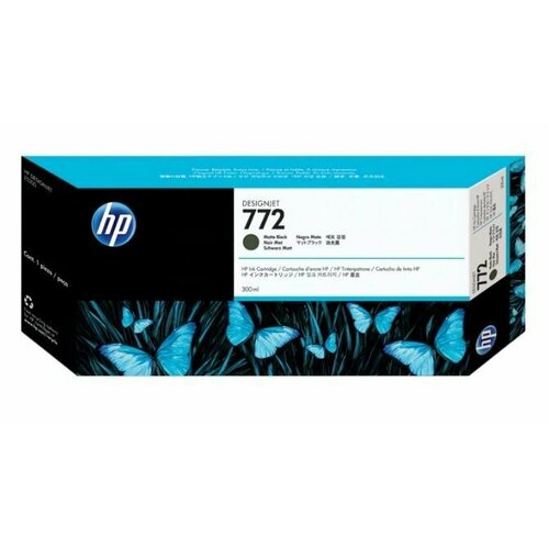 CN635A Картридж HP 772 300-ml Matte Black DesignJet Ink Cartridge