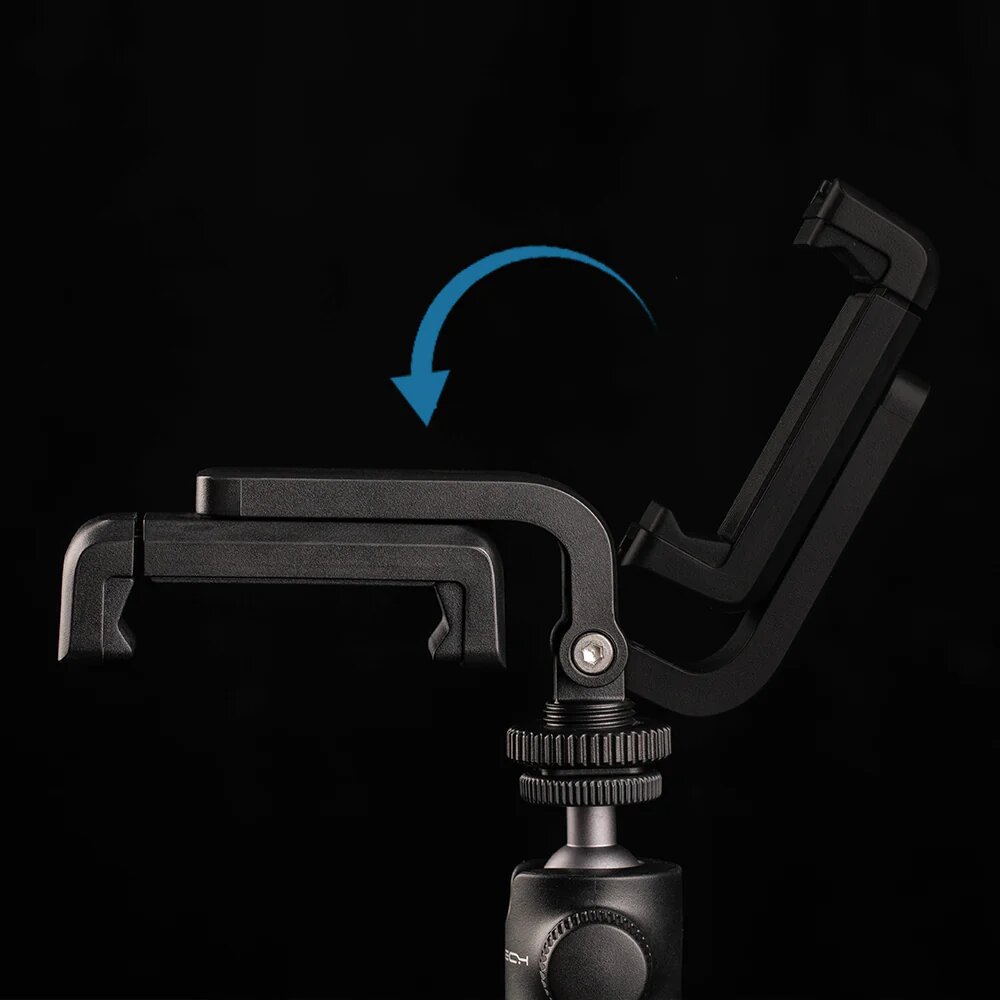 Штатив Pgytech hone Extension Pole Tripod Set с держателем для смартфона (46см/1кг/200г) — фото 3