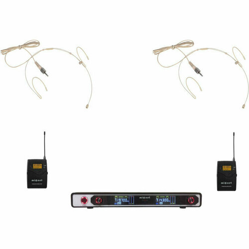 Радиосистема Micnet Dual head set с 2-мя головными микрофонами 1800854 2993700₽