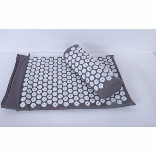 Коврик Arya Home Arya Aurora массажный игольчатый аппликатор с подушкой 68x42-38x15x10 Серый 1896₽