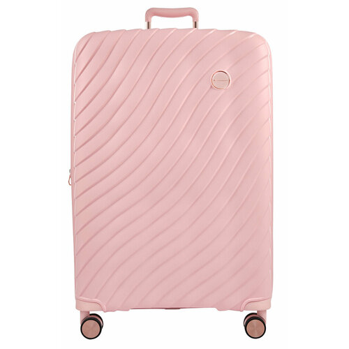 фото Чемодан magellan, 117 л, размер l, розовый