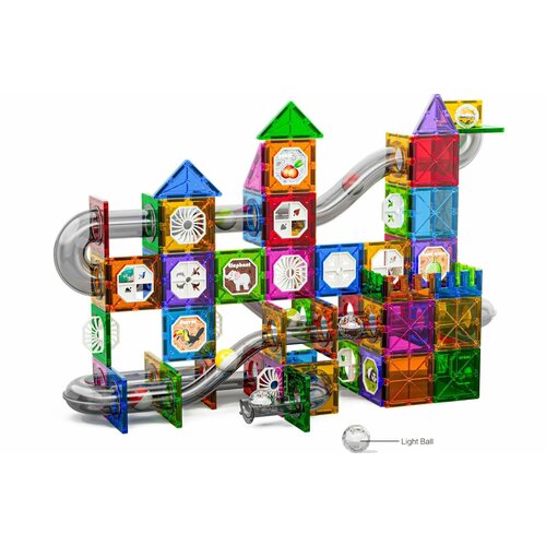 Магнитный конструктор Smart pocket с шариками (168 эл.)