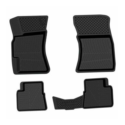 Коврики в салон резинаSubaru Forester III 2007-2012 REZKON 1032005100 5442₽