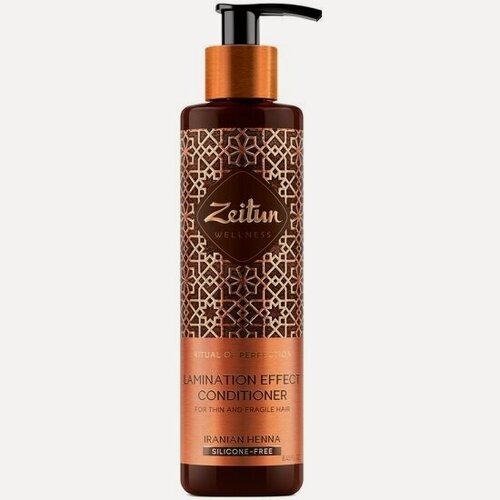 Изображение товара Бальзам-кондиционер Zeitun ZЕITUN Ритуал совершенства, с эффектом ламинирования, 250 мл