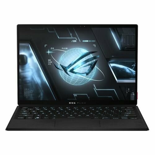 Ноутбук игровой ASUS ROG Flow Z13 GZ301VV-MU021W 90NR0BH1-M001X0, 13.4, 2023, трансформер, IPS, Intel Core i9 13900H 2.6ГГц, 14-ядерный, 16ГБ LPDDR5, 1ТБ SSD, NVIDIA GeForce RTX 4060 для ноутбуков - 8 ГБ, Windows 11 Home, чер