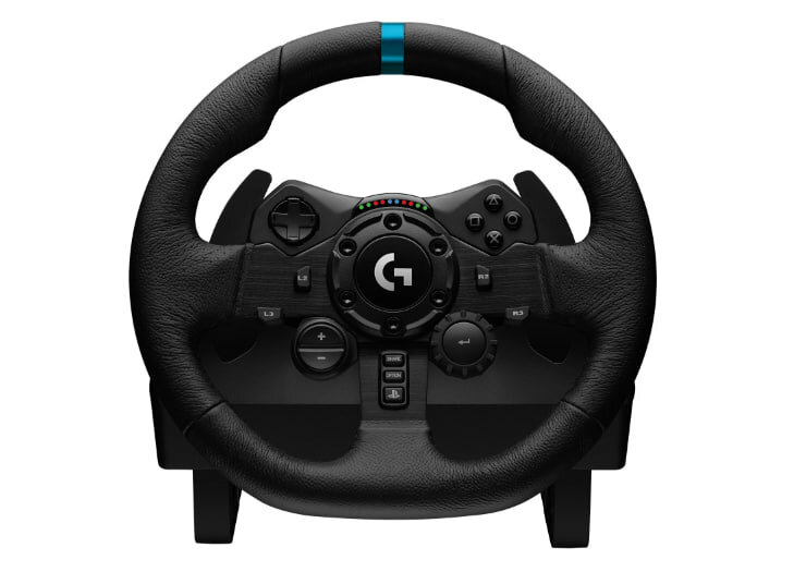 Комплект Logitech G G923 TRUEFORCE PS4Ps5/Пк, black