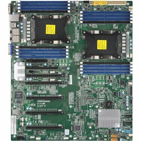 Серверная материнская плата Supermicro C624 MBD-X11DPG-QT-B (LGA3647)