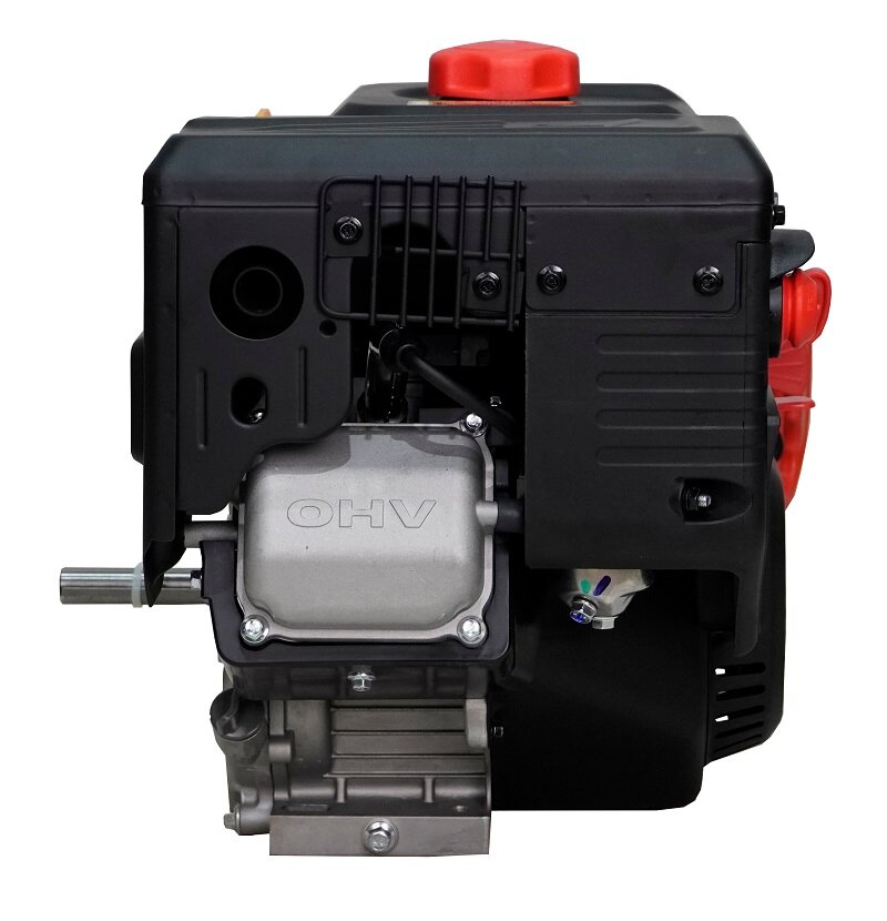 Двигатель бензиновый Loncin G250FDS (B4 type) D20 5A (8,5л. с, 252куб. см, вал 20мм, ручной и электрический старт, катушка 5А) — фото 7
