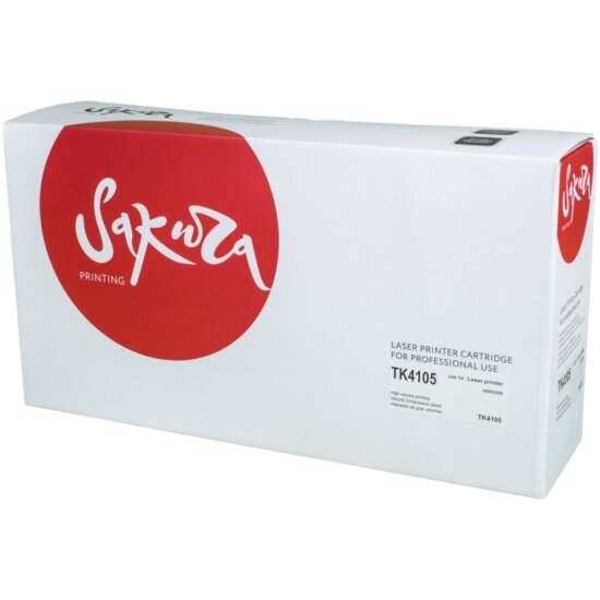 Картридж Sakura Printing SAKURA TK4105 для Kyocera Mita TASKalfa 1800/1801/2200/2201, черный, 15 000 к.