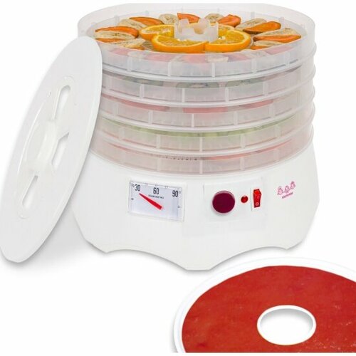 Сушилка для овощей и фруктов Мастерица Мастерица EFD-0502VM 5 прозрачных поддонов 1 поддон для пастилы 200000₽