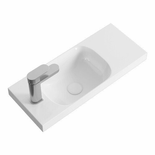 фото Раковина Aqwella Compact Slim CMPSL.06.04. D белый