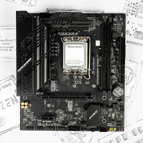 Материнская плата MAXSUN Challenger B760M 900700₽