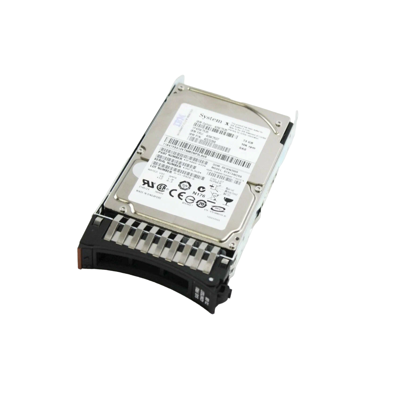 Жесткий диск IBM SAS 73 Гб 2,5" 10000 rpm (43W7535, 43W7537, 42C0268)