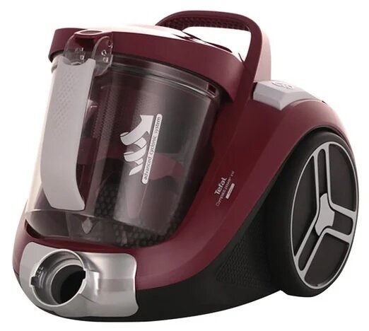 Пылесос Tefal Compact Power XXL TW4873, красный/черный