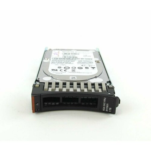 Жесткий диск IBM 81Y9690 81Y9691 81Y3820 1Tb U1200 7200 128Mb 12G 512n G2HS SAS 25 2250000₽