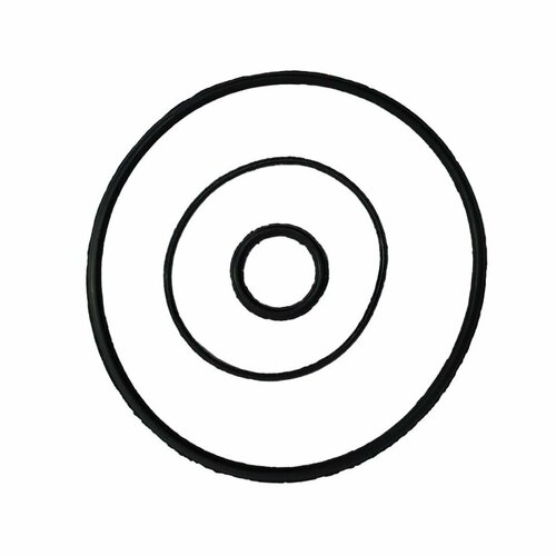 Набор прокладок головки мотоцикла Иж Юпитер 6 (резина, 3шт.)