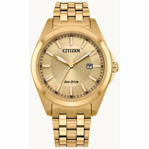 фото Наручные часы citizen eco-drive bm7532-54p, золотой