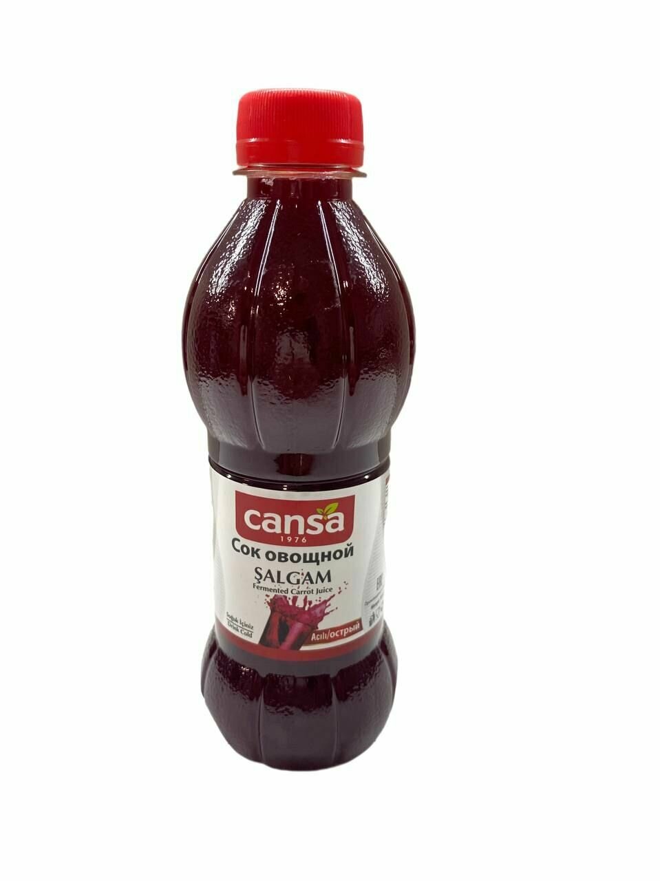 Турецкий овощной сок шалгам CANSA острый 1 литр