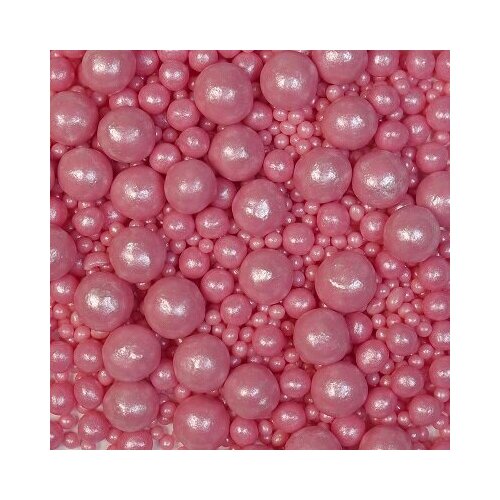 Рисовые шарики в глазури "Розовый жемчуг ", 100 г