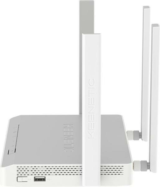 Wi-Fi роутер Keenetic Skipper 4G KN-2910 802.11aс 1800Mbps 2.4 ГГц 5 ГГц 3xLAN USB Разъем для SIM-карты серый
