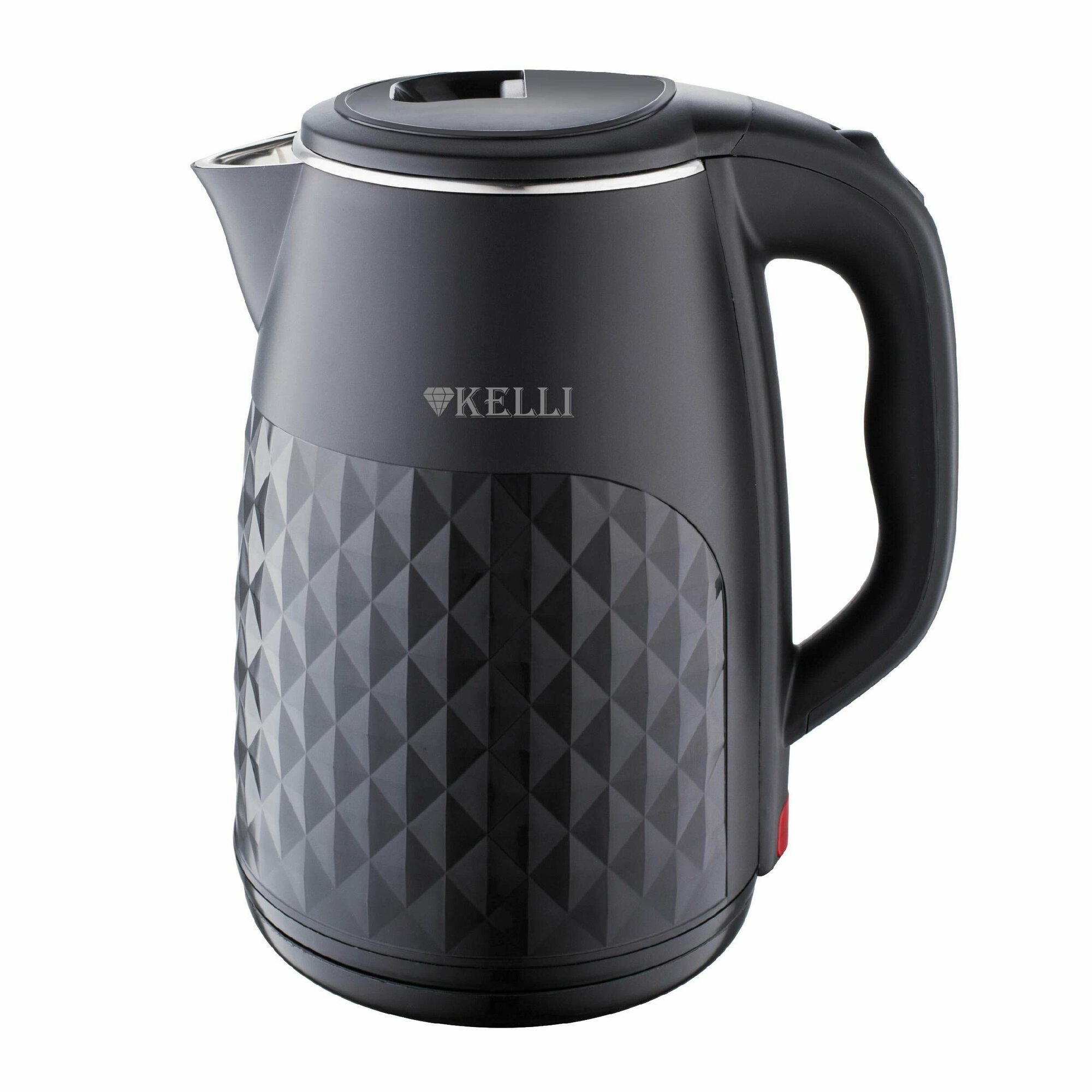 Металлический чайник Kelli KL-1803 25 л 2400Вт Черный