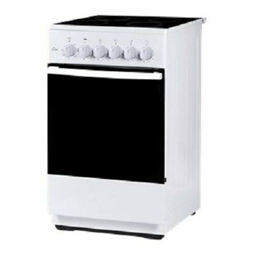 Электрическая плита 50-55 см Flama BES 2414 белая 2699900₽