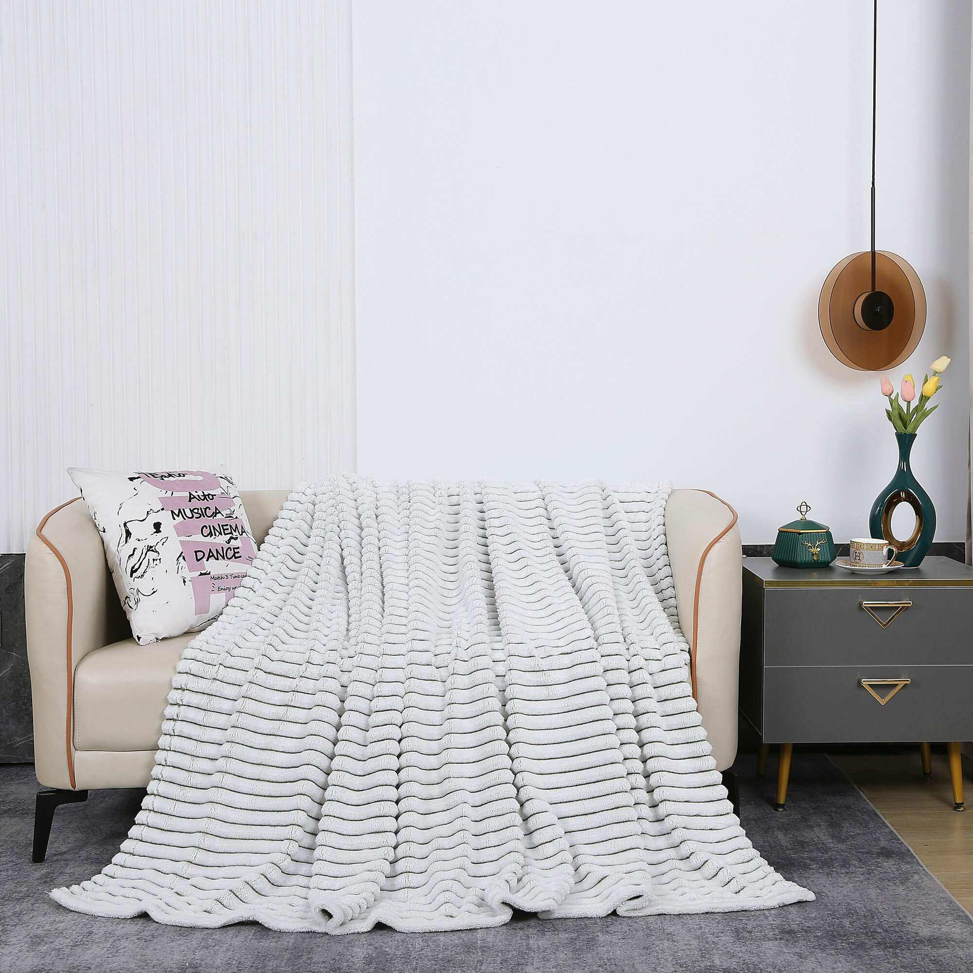 фото Плед Cleo MARMARI велсофт 2-спальный 180х200