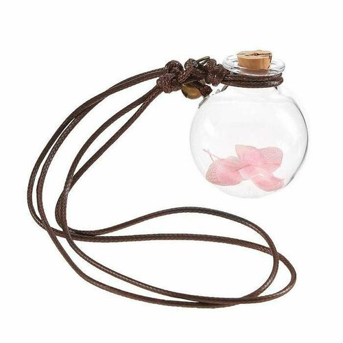 Флакон для автопарфюма подвесной с розовым цветком 10 мл 1 шт 319₽