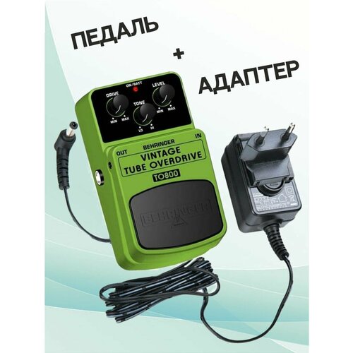 Behringer KIT TO800_АСDОО6 Педаль овердрайв c адаптером питания