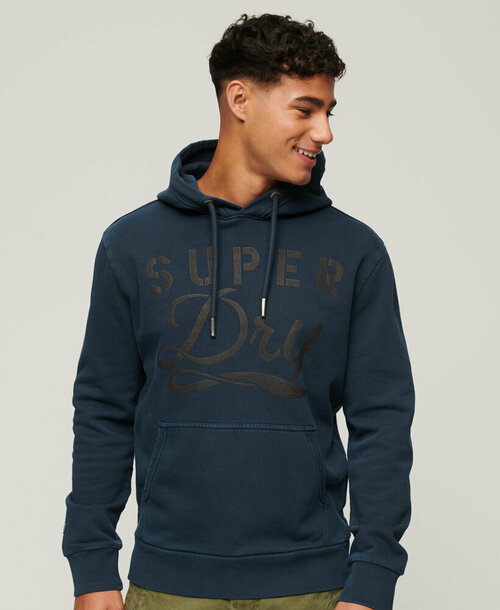 Худи Superdry, размер S, синий