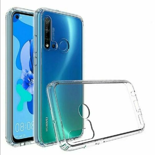 Силиконовый чехол для Huawei P20 lite (2019) / Nova 5i , хуваей п20 лайт , прозрачный gosso ультратонкий силиконовый чехол накладка для huawei nova 5i p20 lite 2019 с принтом оскал тигра