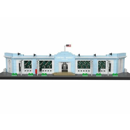 Конструктор CaDA Центральный рынок 940 деталей C66011W
