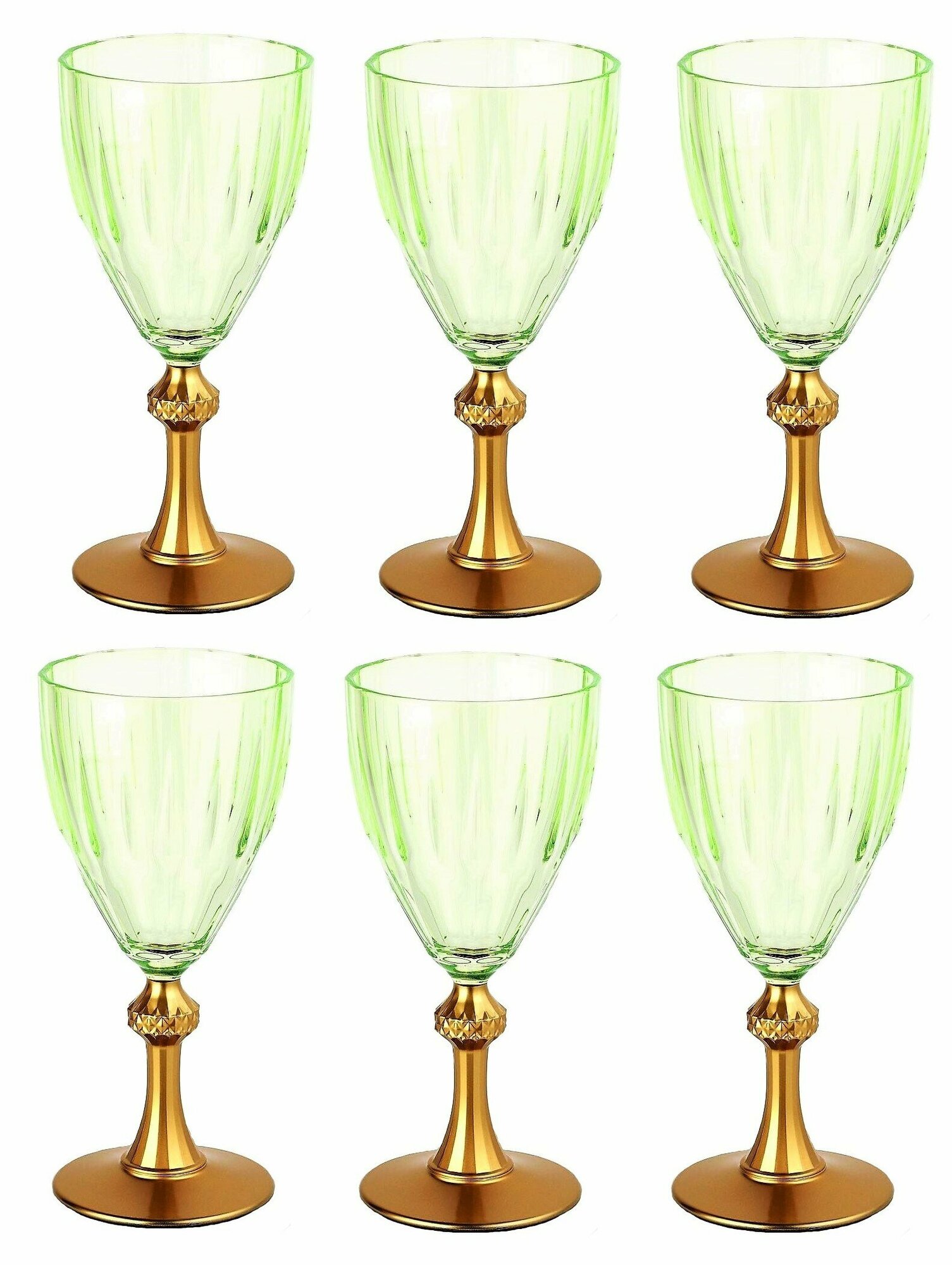 Набор 6шт фужеров 300мл h-18,6см/d-8,8см