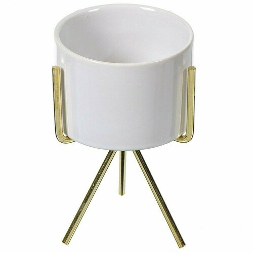 Украшение декоративное 8.5х8.5х13.3 см, кашпо, ваза, подсвечник, Y4-3776