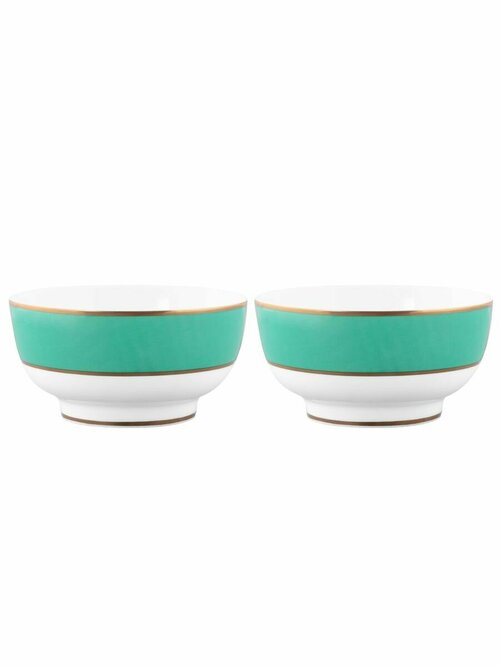 Набор из 2-х пиал Pip Studio Chique Gold-Green, WW.51.003.229, д.12,5 см