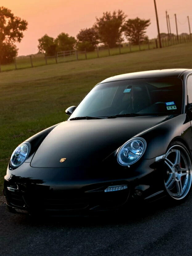 Плакат постер на бумаге Porsche 911 Turbo 997/Порш 911/авто/автомобиль/машина. Размер 21 х 30 см