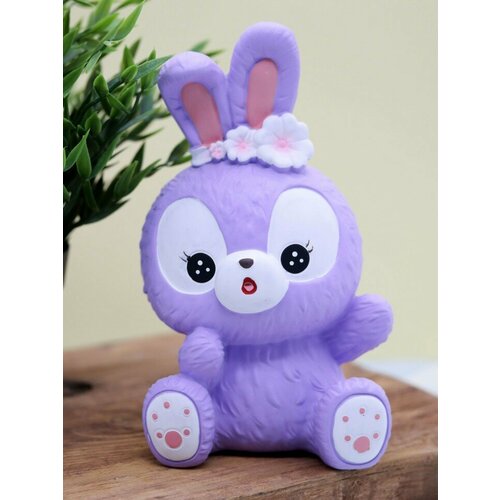 Копилка ILikeGift Surprised bunny purple 1043-1B