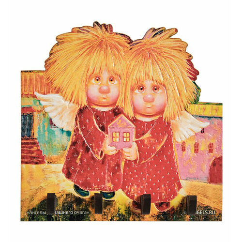 Ключница Ангелы домашнего очага 13,5х14 ANG-1484 113-503444