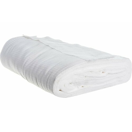 Вафельное полотно отбеленное 40см х 25м, плотность 110г