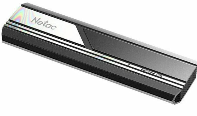 Ssd накопитель Netac ZX10 500GB USB 3.2 Gen 2 Type-C External SSD, R/W up to 1050/950MB/s, with USB C to A cable and 10Gbps USB C to C cable 5Y wty (NT01ZX10-500G-32BK) - фото №7