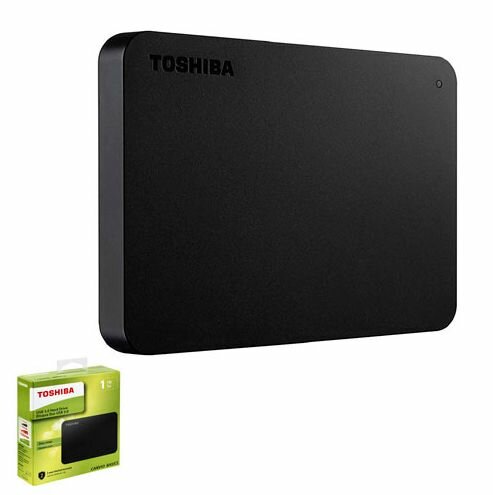 1 ТБ Внешний жесткий диск Canvio Basics (HDTB410EK3AA), черный — фото 4