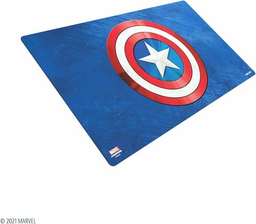 Плеймат Gamegenic - Marvel Champions Game Mat - Captain America
