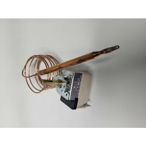 CAEM Терморегулятор капиллярный TU-V (30-65C) LP 5548 SP.ST COPPER CAP 900 для котлов, электрических радиаторов, печей.